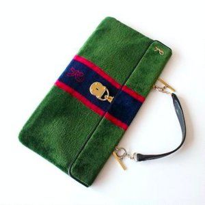 RARE 1970's Roberta di Camerino velvet bag VTG